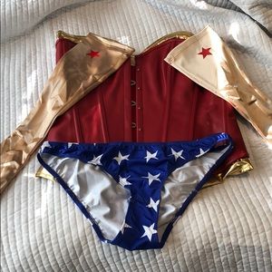 Wonder Woman Corset Costume